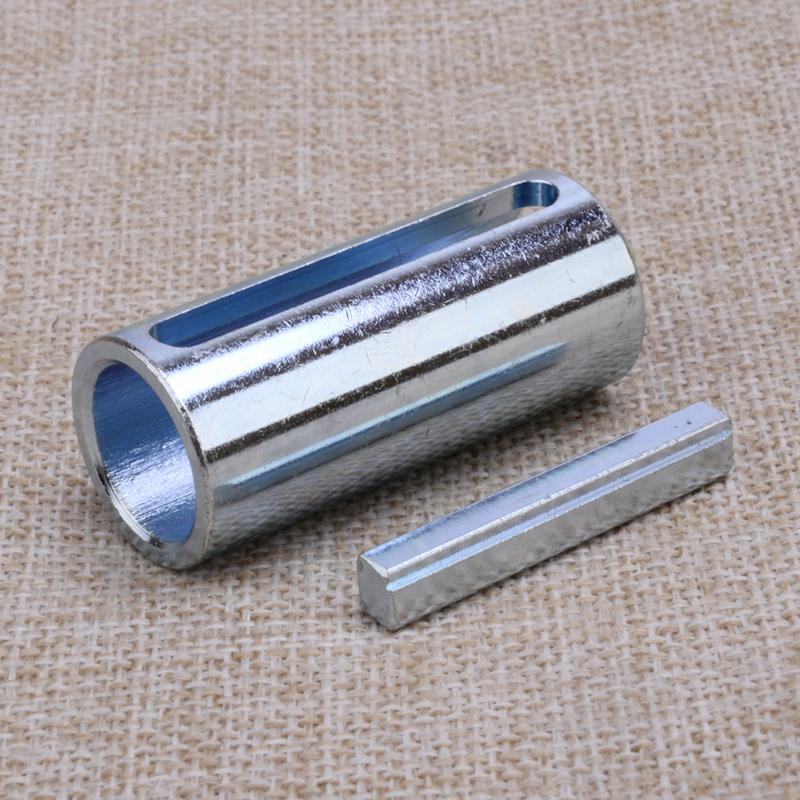 3/4" to 1" With 1/4" Step Key & Gas Engine Pulley Crank Shaft Sleeve Adapter Predator