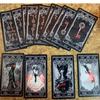 XIII Dark Tarot Cards Deck Board Game English Mysterious Divination Fate