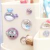 3D Cute Cartoon Animal Scrapbooking Girl Relief Stickers Sparkling Crystal Decorations for Children Phone Case DIY Craft