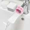U-Shaped Faucet Extender with Cute Bunny Design - Durable Polyester Kitchen Sink Faucet Extender, Drinking Water Safe, Easy Installation