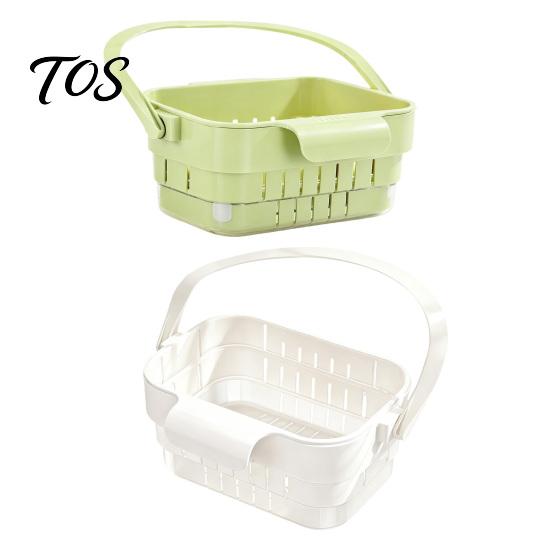 Plastic Draining Rack for Pasta Kitchen Sink Hanging Drain Basket, with Quick Drying Holes, Foldable Portable Drainer Noodles Space Saving Food