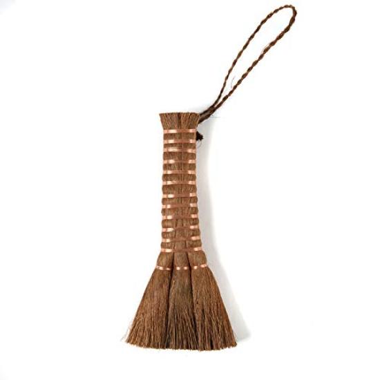 Yamamoto Katsunosuke Shoten Kojin Daruma No Palm Cleaning 3-ball Broom, Medium, Handle, 0041R022, Broom, Desk, Broom, Palm, Desk,