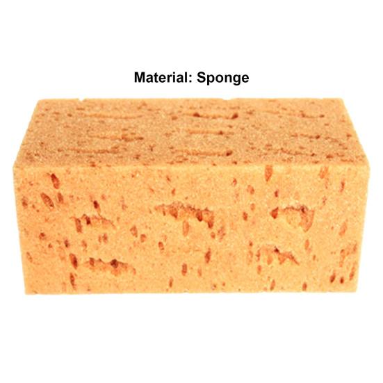 Biltvättsvamp Honeycomb Extra stort rengöringsverktyg Bil Gult svampblock