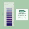 200Sheets Colorful Transparent Fluorescent Index Tabs Pet Sticky Note Page Marker Planner Stickers Office School Supplies