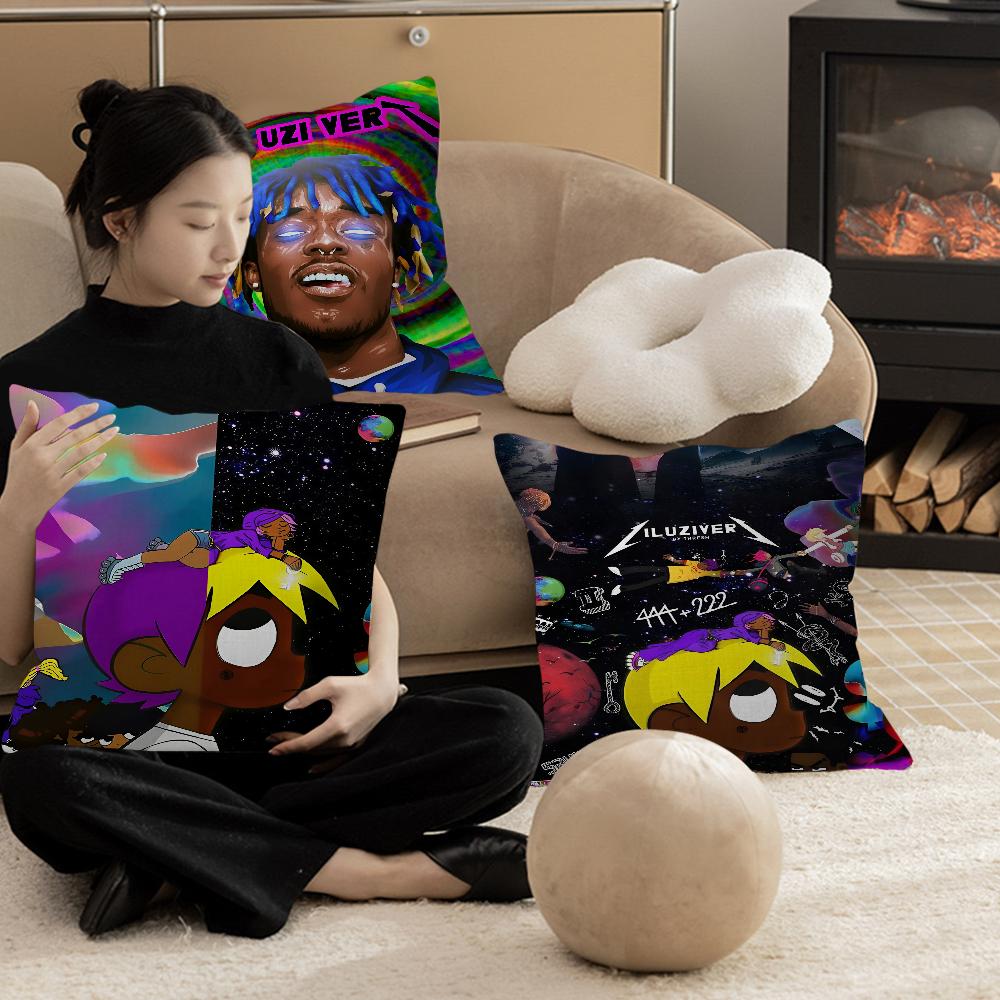 Singer Lil Uzi Vert Symere Woods Personalized Pillow Dust Cover Bedroom Kids Party Decoration Pillowcase Birthday Children Gift