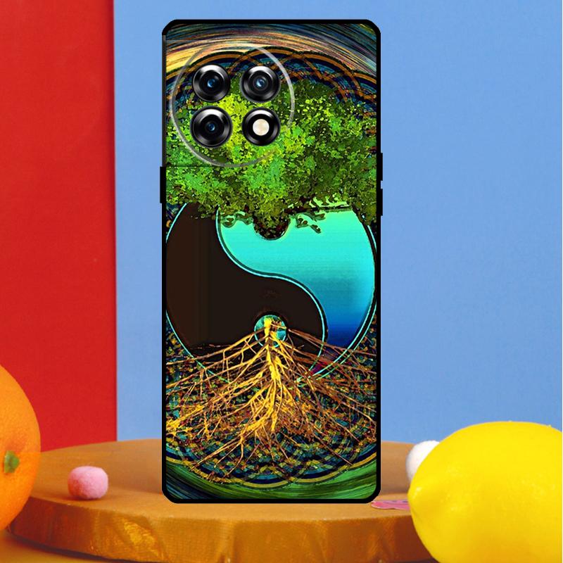 Tree of Life Yin Yang Cover For OnePlus Nord CE 4 2 3 Lite N30 N10 N20 OnePlus 13R 13 12 12R 11 10 Pro 10T 8T Case