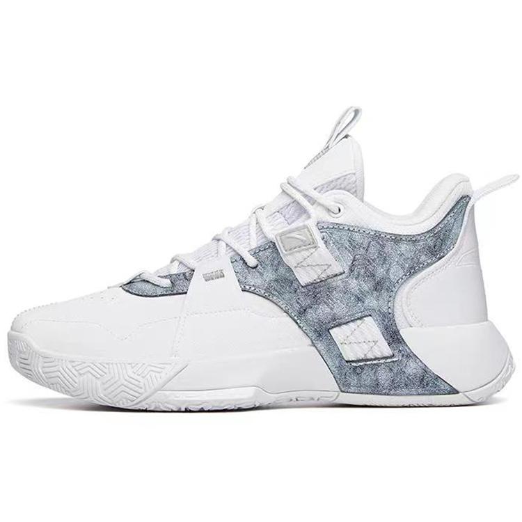 

Anta Speedy 2 Comfortable Textile, Synthetic Leather Slip Resistant Abrasion Resistant Mid top Vintage Basketball Shoes 112141606-5 39