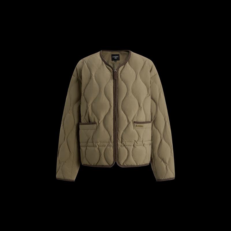 BINJORA Women's Lightweight Round Neck Down Jacket J5300JI30D