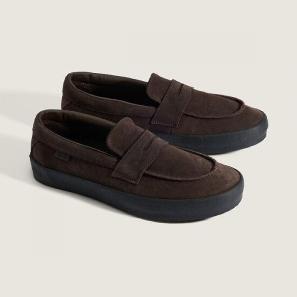 Vans Skate Loafer Dark Brown Vn000va6y49 220 (Actual size 215)