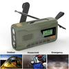 Portable DAB FM Radio with Flashlight BT Speaker Emergency Radio Rechargeable Solar Radio for Emergency Camping Storm Survival