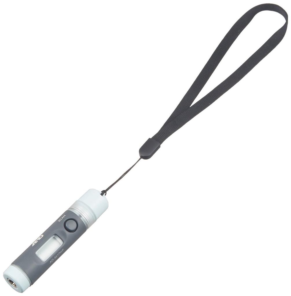 Waterproof Infrared 17x20x86mm A&D Thermometer, Gray, AD-5617WP,