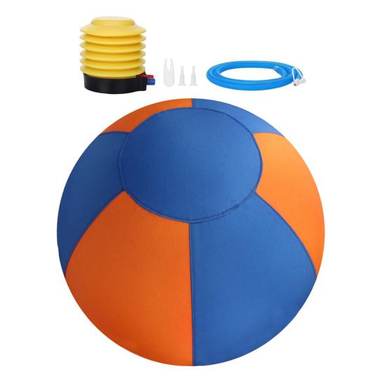 Hüteball für Hunde Beruhigender Ball mit Griff aufblasbarer Trainingsball für große Rassen kleine mittlere Hunde Aktives Spiel Bewegung