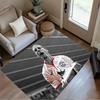 Football Player Celebration Floor Mat Perfect for Game Room Foyer Playrooms Balcony Anti-slip Rug Decorate Offices Birthday/Christmas Gift