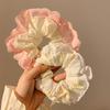 Korean Sweet Lace Large Intestine Hairband Girls Ponytail Headband Scrunchies Hair Ties Hair Ring For Women Hair Accessories