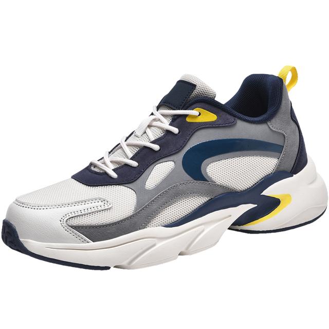 Casual Sports Shoes Men 'S Mesh Breathable Soft -Soled Shoes Summer Comfortable Running Shoes Shock Absorption Outdoor Men 'S Shoes