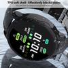 Tempered‑Film‑Integrated Electroplated Soft‑TPU Full‑Edge Shock‑Resistant Watch Protective Shell For Garmin Vivoactive 6 Smart Watch