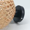 Retro Led Bamboo Woven Ceiling Lamp Corridor Aisle Living Room Ceiling Light E27 Woven Lamps Decorative Fixtures