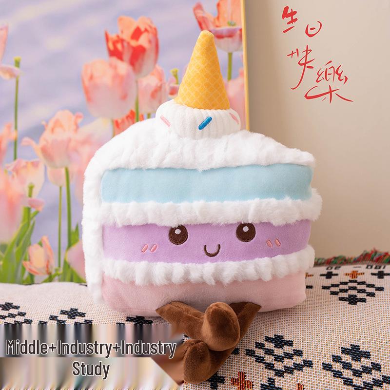 Creative Cute Pendant Bread Story Plush Toy Snack Pillow
