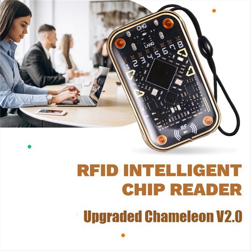 Chameleon Ultra V2.0 RFID Smart Chip Reader Emulator+2xCUID Keychain/UID Card 125Khz 13.56Mhz Card Decode NFC Duplicator