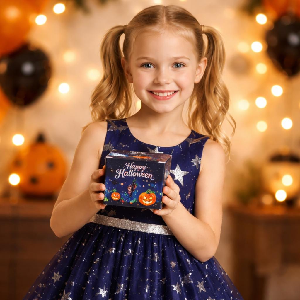 Halloween Treat Boxes Paper Candy Snack Packaging Decorative Party Supplies for Event Table Setup and Themed Occasions 12 Pack