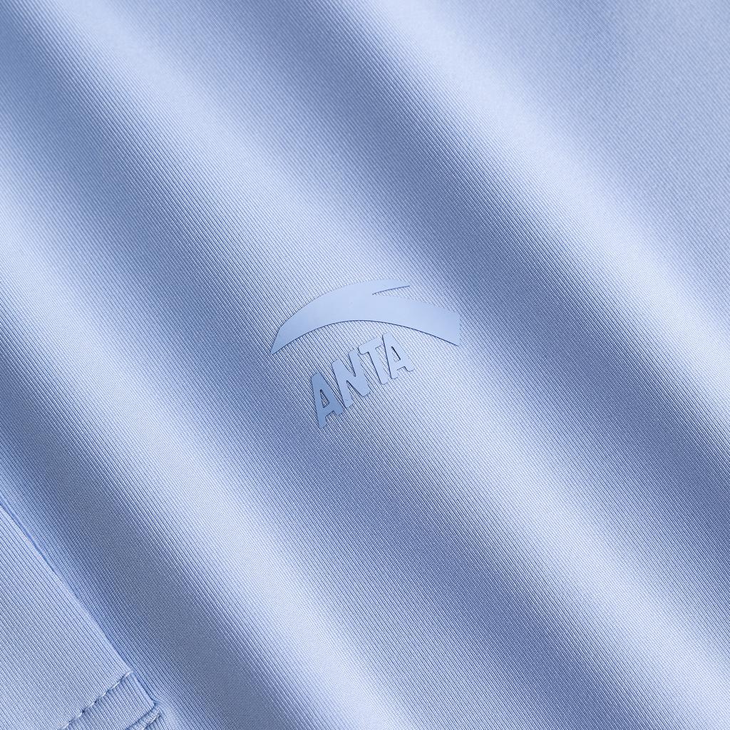 Anta Camisa Polo de Verão Feminina Tops Azul Vibrante 962628103-2