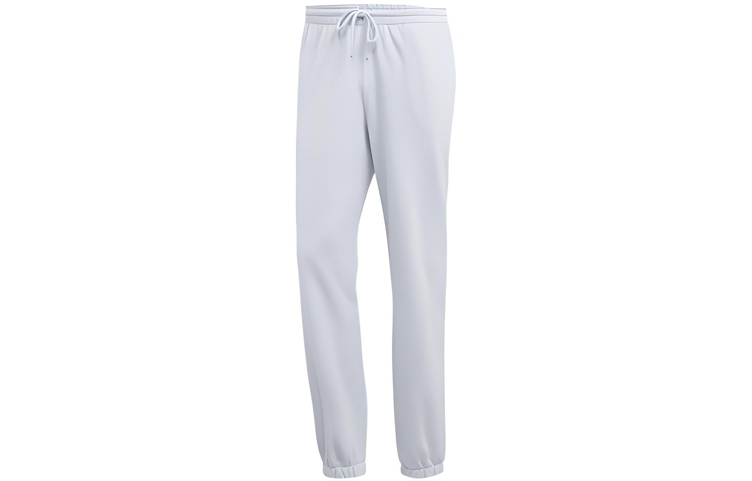 Adidas Originals Essential Knitted Sweatpants Men s Aura Blue Moderate Cuffed Pants GN3369 L