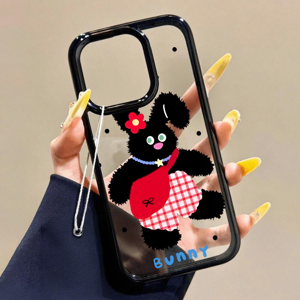 

Bunny case for iPhone 11 12 13 iPhone 13 14 15 Pro 15 16 Pro Max Samsung A15 A16 A25 A26 A55 A56 S25 S24 S22 S23 iPhone 16