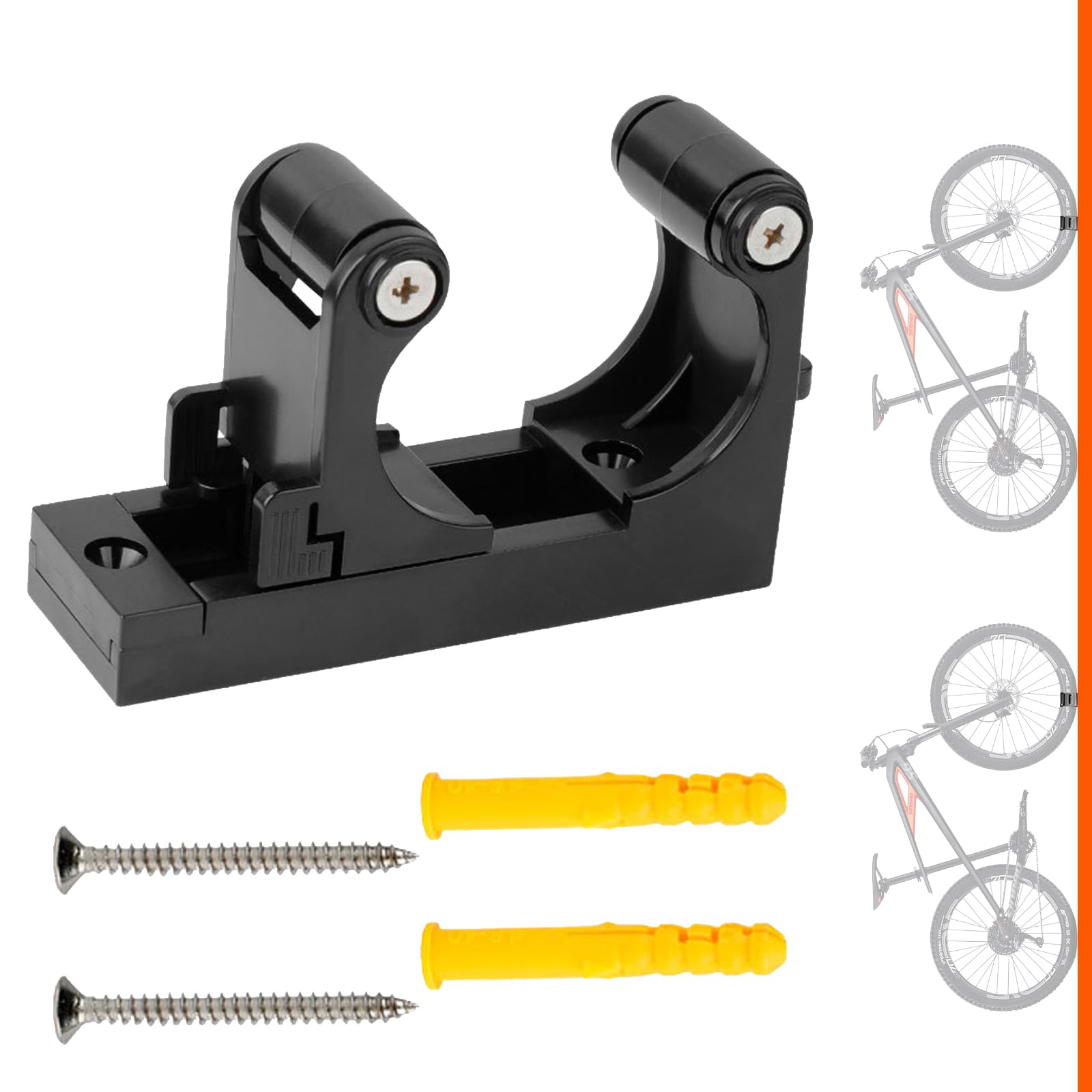 1PC Adjustable Bicycle Buckle Mountain Road Bike Wall Mount Bracket Storage Bicycle Wall Repair Stand Bicycle Parking Rack