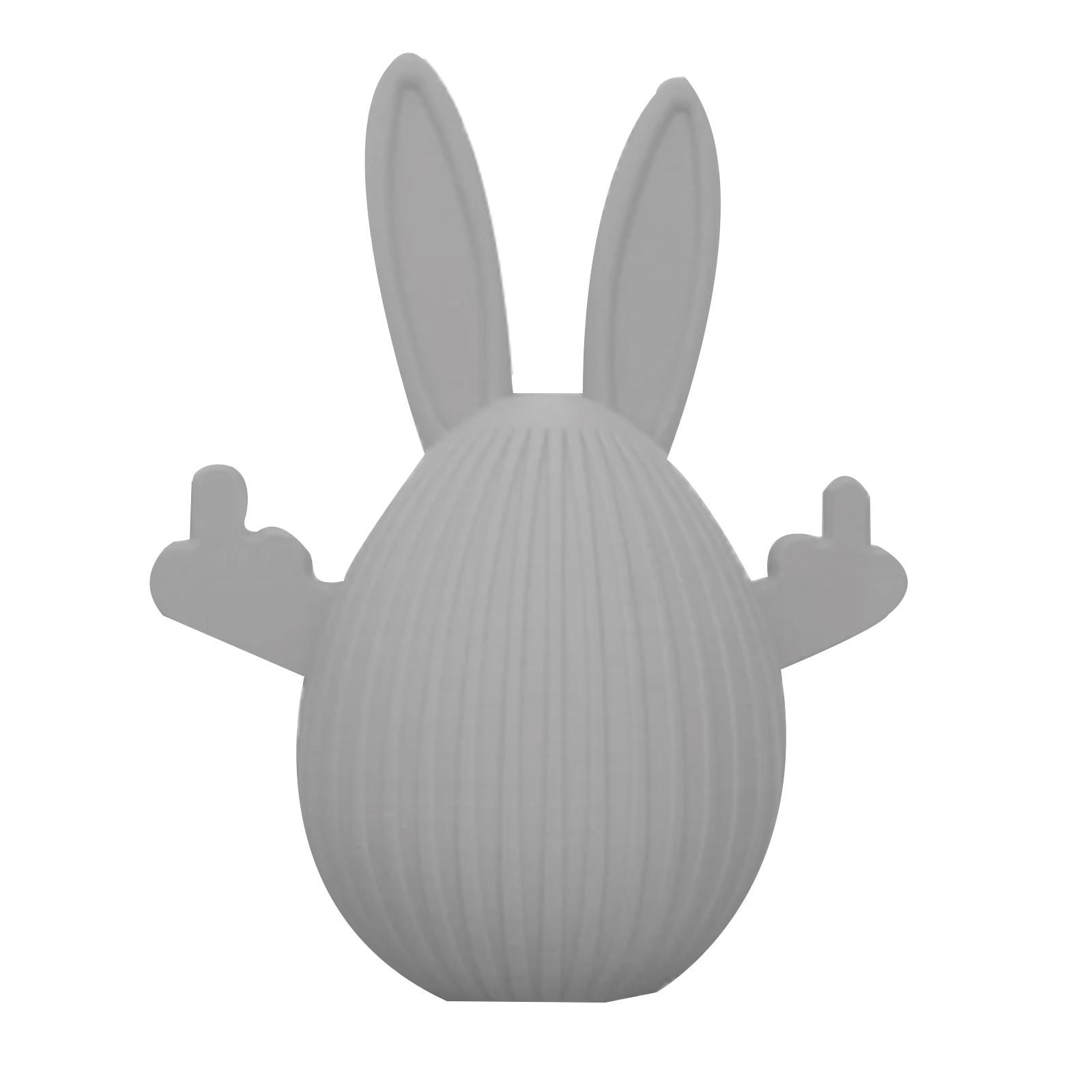 

3D-печатный забавный кролик, креативные и интересные украшения One Size