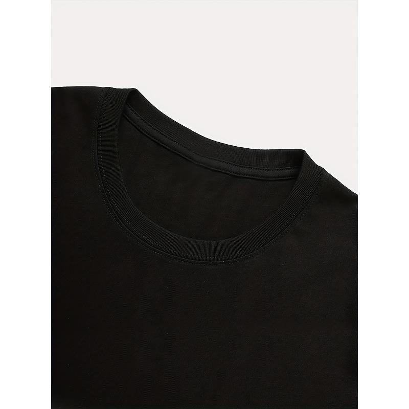 European Size Short-Sleeve Round-Neck Casual Top, Machine Washable Vintage T-Shirt, Suitable for Summer And Spring, Comfortable And Skin-Friendly
