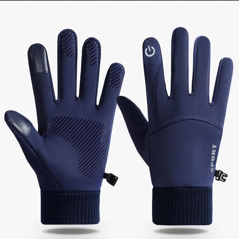 Winter waterdichte herenhandschoenen winddicht sportvissen touchscreen rijden motorfiets ski antislip warme damesfietshandschoenen