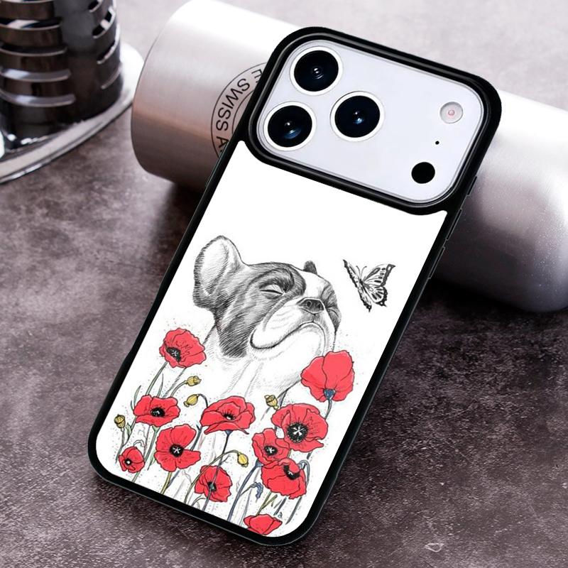 Pug Dog Soft Phone Case for iPhone 17 16 15 Pro Max Air 14 13 12 11 Plus Shockproof Capa Cover