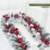Christmas Snowflake Garland for Hotels, Malls, Windows, Doors & Stair Handrails