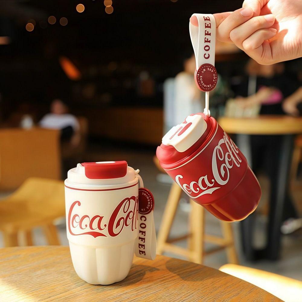 260ml Vakuumisolierter Becher Doppellagiger Strohhalmbecher Modische Mini-Kaffeetasse Reise Outdoor