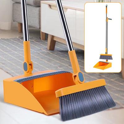Set de mături pliabile cu făraș, prindere confortabilă, mâner lung, set de făraș pentru restaurante de bucătărie
