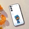 Cute Cartoon P-Pocoyos Phone Case For Samsung Galaxy A73,A72,A71,A70,A53,A52,A51,Others Soft Black Cover