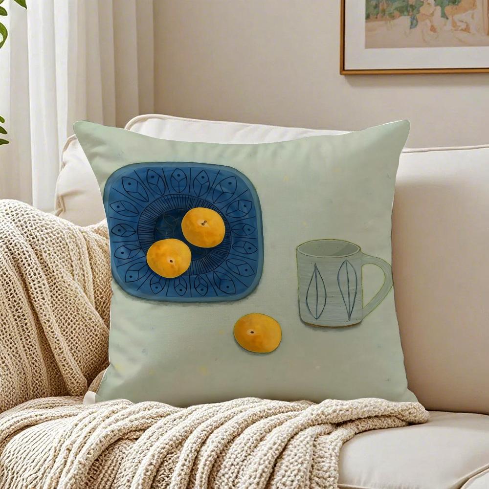 Colorful Quiet Beauty Cushion Cover Pillowcase Anti-Dustmite Living Room Sofa Decor Cushion Room