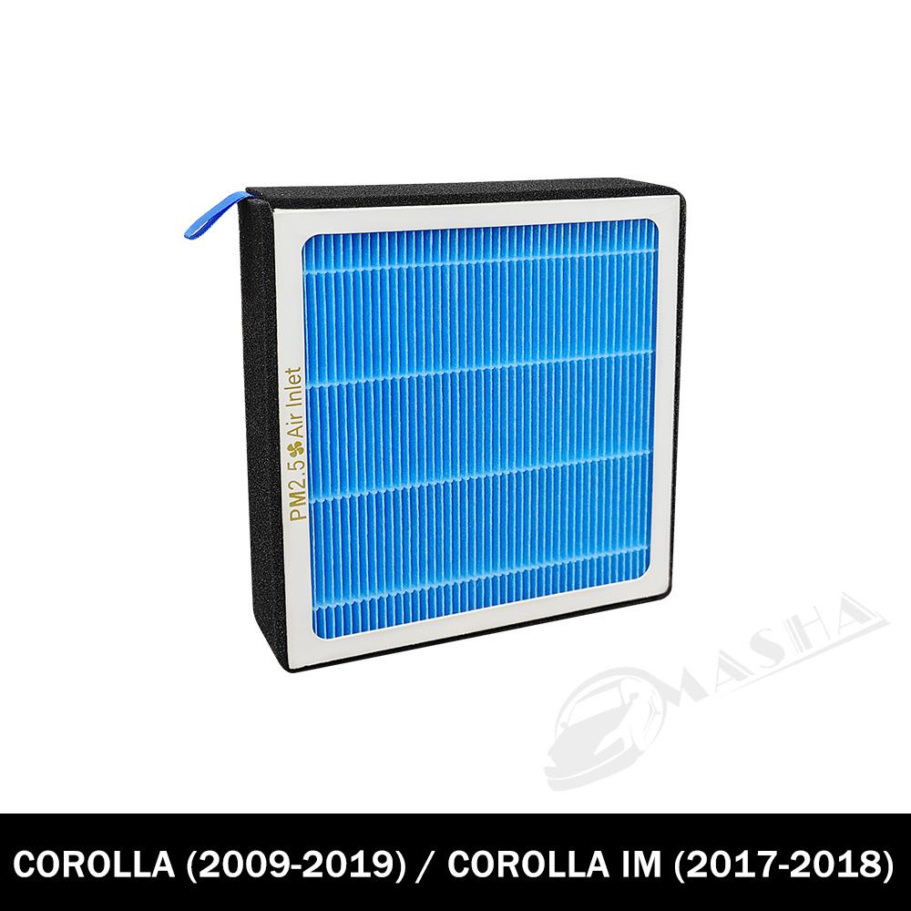 For Toyota Corolla 2009-2025 HEPA Activated Carbon Air Filter Air Conditioner Filter Element Replacement Kit Car Accessories
