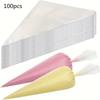 100PCS Jelly Mold Disposable Pastry Bags Extra LeakProof Cake DecoratingBakingIcingand CraftsDurableFood Safe