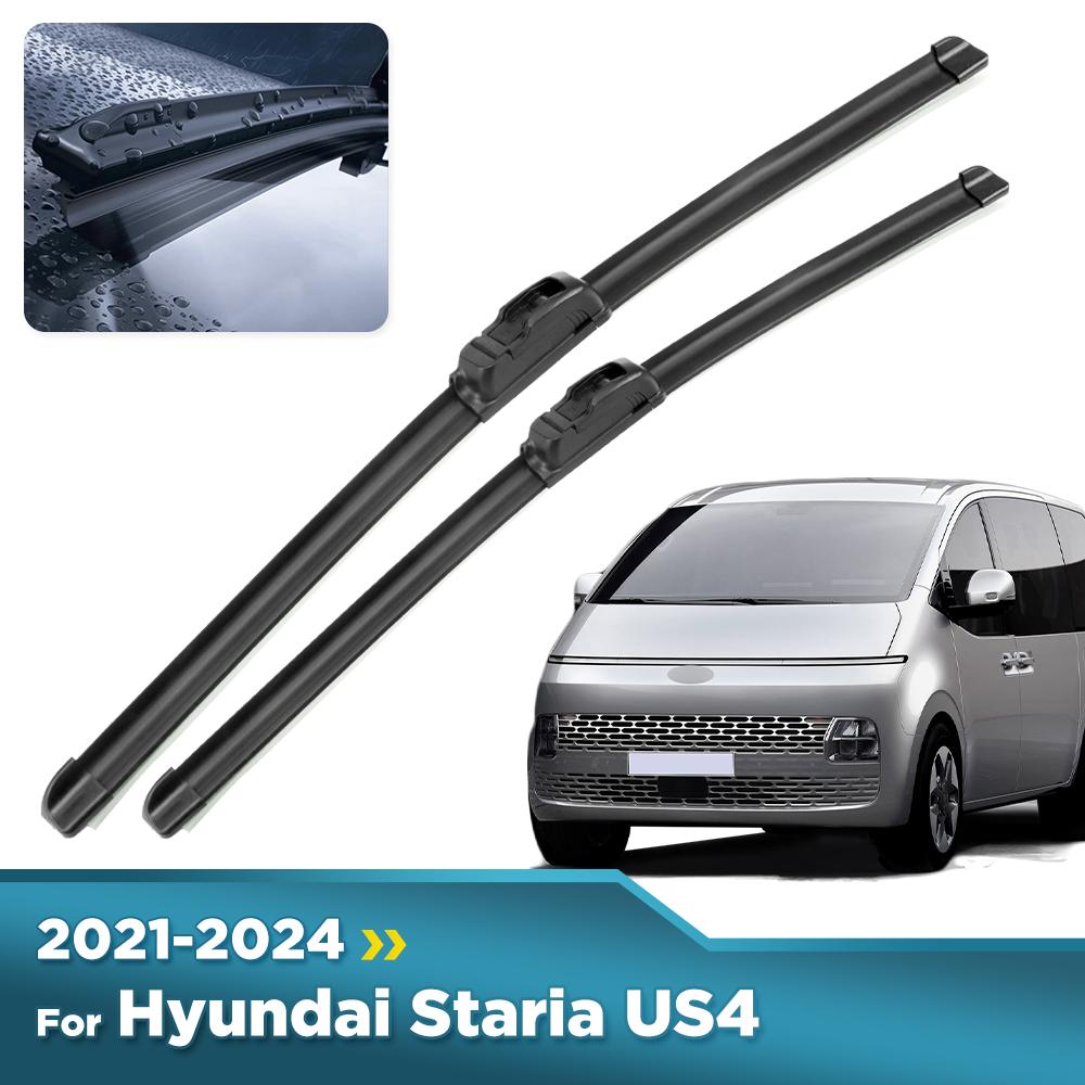 For Hyundai Staria US4 2021-2024 2022 2023 Wiper Front Wiper Blades Windshield Windscreen Window Brush 28"+16
