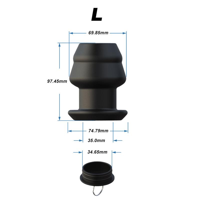 Hollow Butt Plug Dilation Anus Expansion Ass Dilator Female Pussy Expander Toy For Men