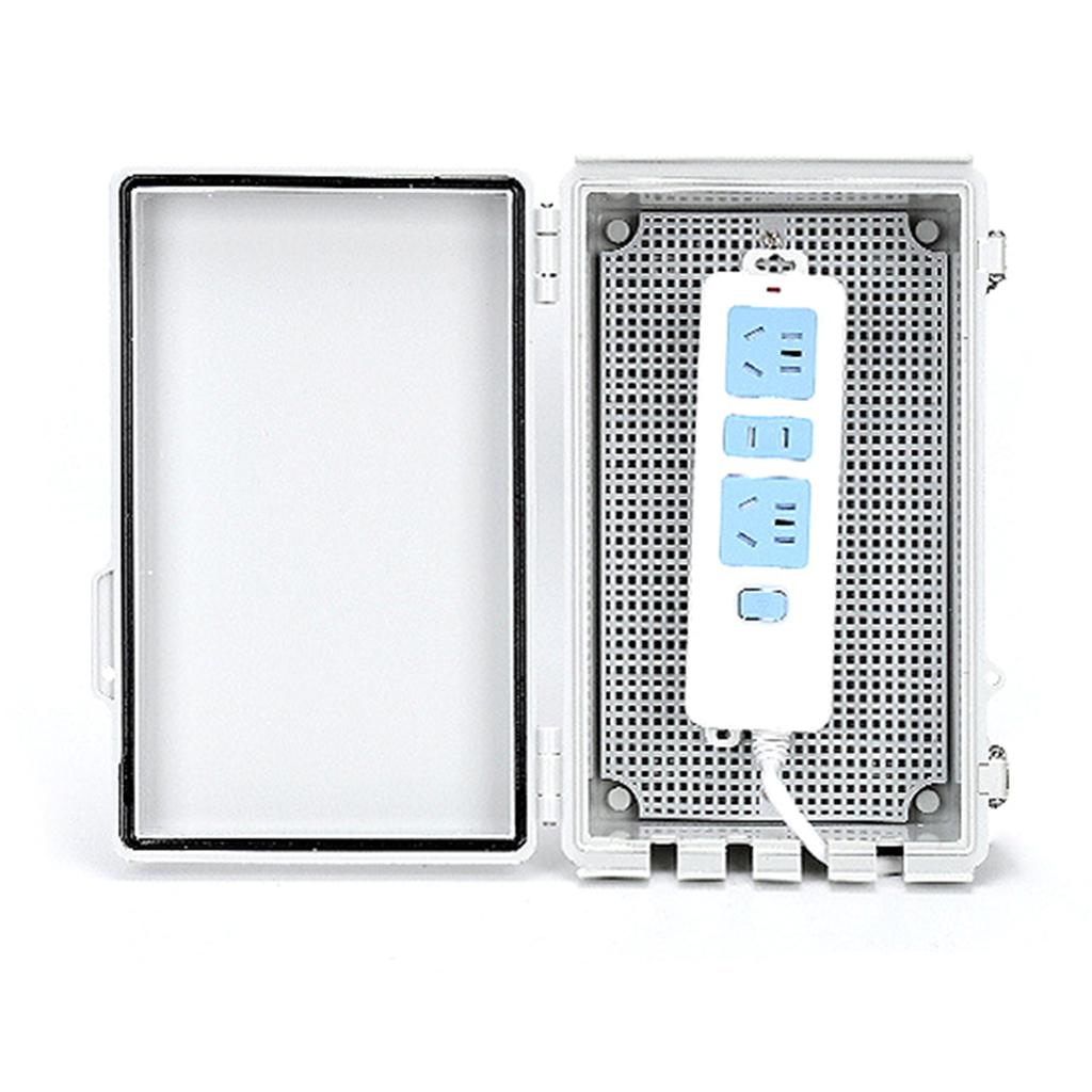 Waterproof Outdoor Electrical Box Convenient Accessible Outdoor Enclosure Weatherproof Dustproof Cover Simple Install
