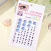 Colorful Butterfly Shell Face Decoration Diamond Sticker Nail Drill Gemstone Stickers Stage Eye Drill Stickers Pearl Sticke