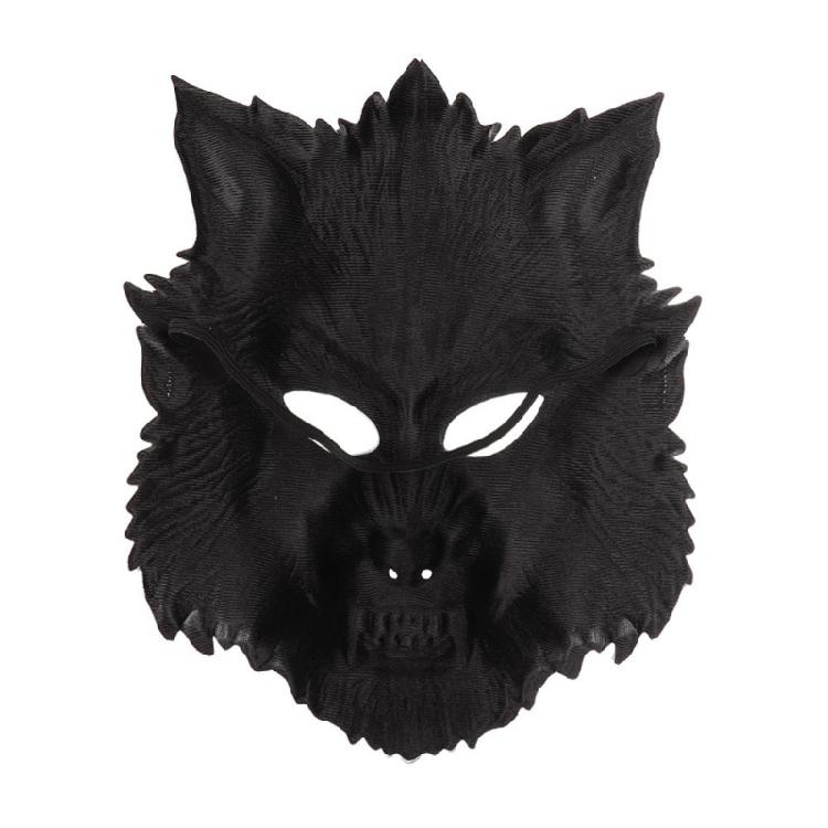 Maschera Animale alla Moda in Poliestere a Mezzo Volto per Cosplay, Halloween e Attività di Role Playing Forniture per Feste Cosplay