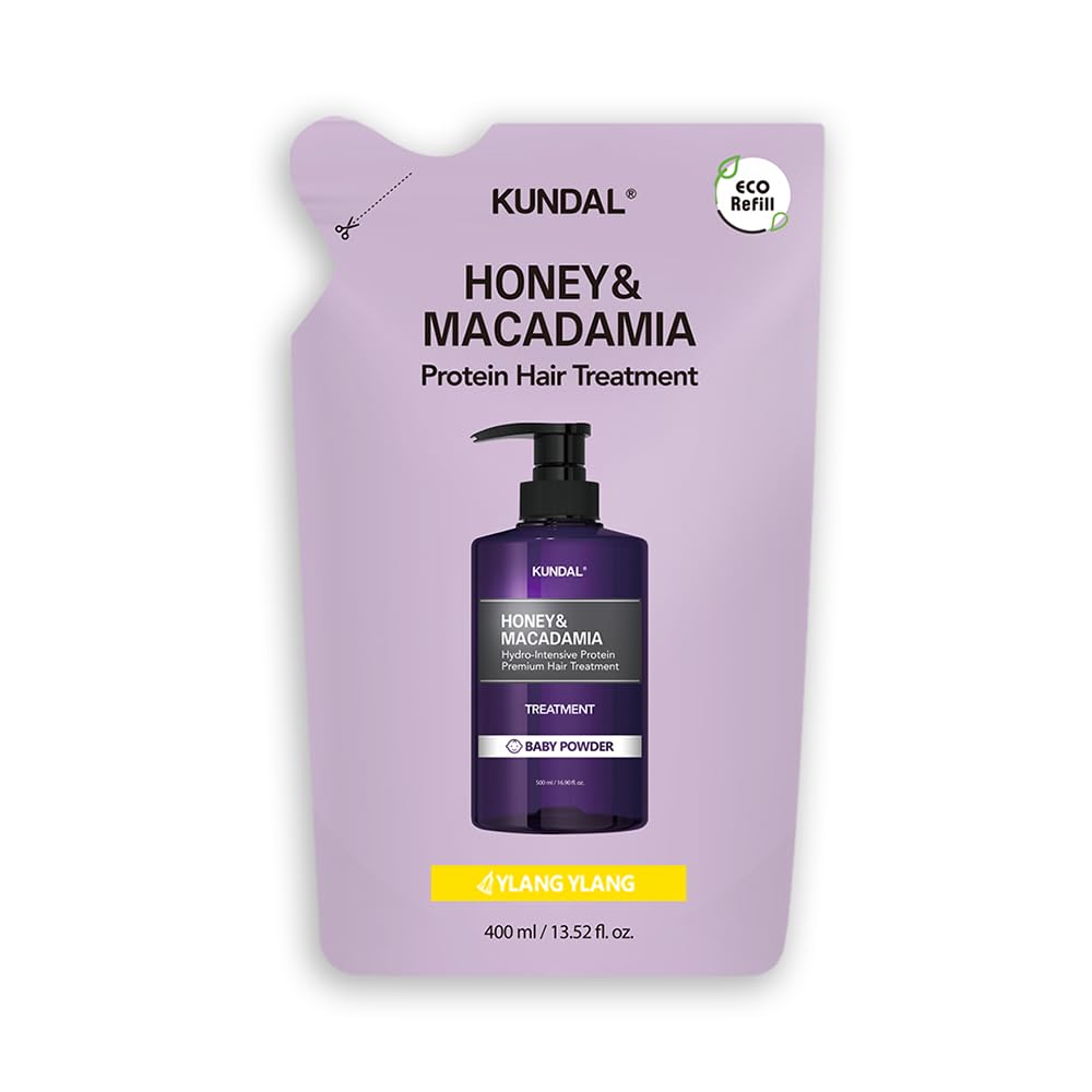 

Сменный блок протеинового лечения Ylang Honey Macadamia Protein Hair Treatment Refill 400 мл иланг [KUNDAL] #Иланг и #Иланг
