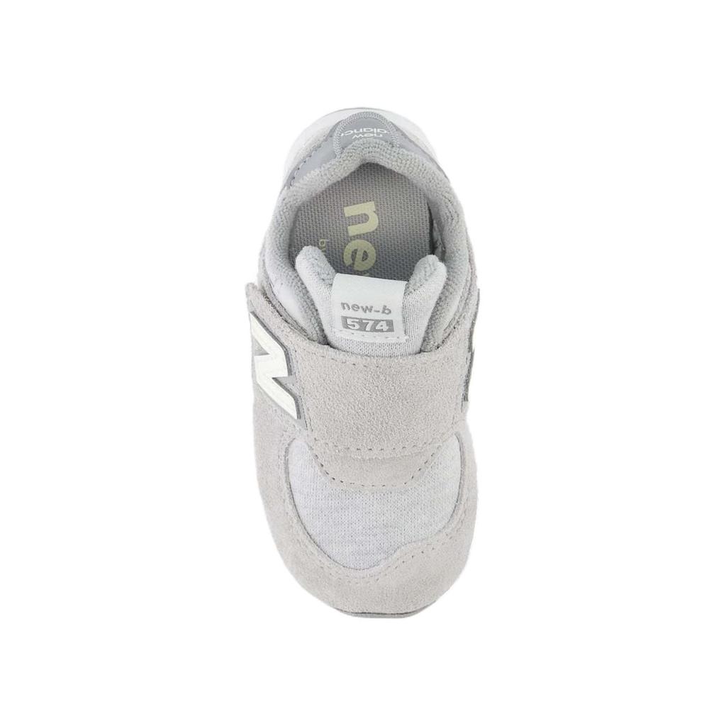 New Balance Nb 574 Comfortable Simple Shock Absorbing Durable Low Top Walking Shoes Baby Shoes Gray White NW574GBG
