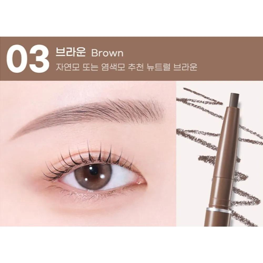 Peripera Speedy Eyebrow Colored Auto Pencil 03 Brown