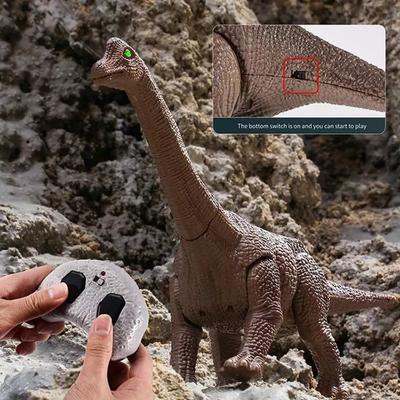 RC Dinosaurier Kinderspielzeug Fernbedienung Dinosaurier Mit Licht Elektrisches Spielzeug Funkgesteuertes Tier Kinder Geburtstagsgeschenk Ankylosaurus