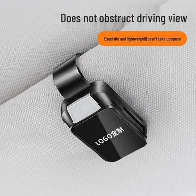 Visera Multifuncional para Coche con Soporte para Gafas y Tickets