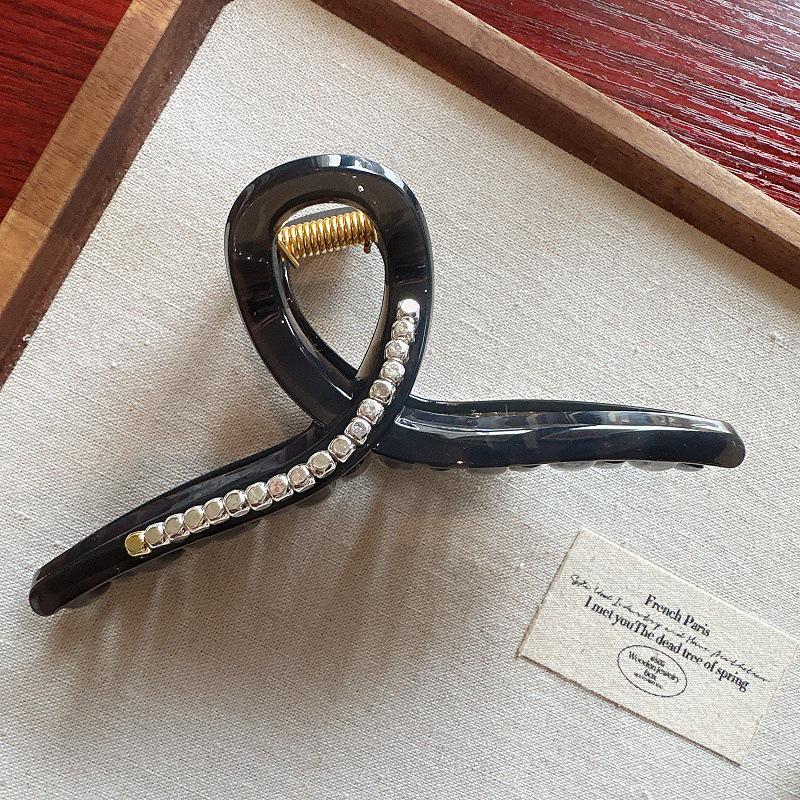 Korean Versatile Alloy Claw Hair Clip for Simple Updo